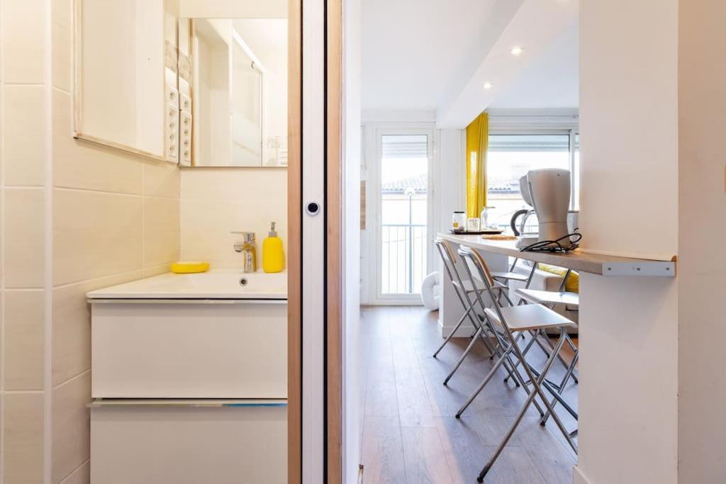 1 Bedroom/Clim/Wifi, St Michel Station Toulouse Dış mekan fotoğraf